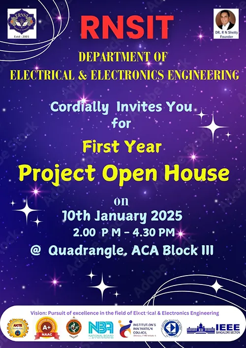 First Year Project Open House